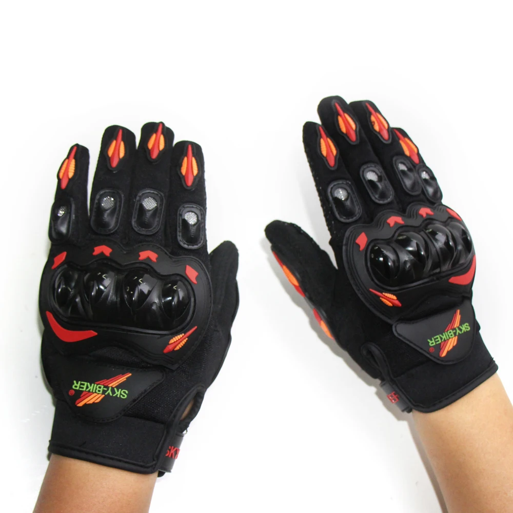 Горячая Распродажа! Летние и Зимние перчатки для мотокросса кожаные