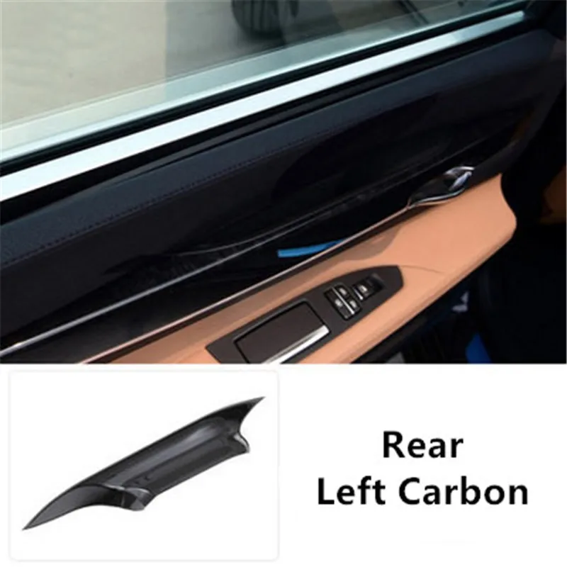 Ручки внутренней двери автомобиля для BMW f01 f02 серии 7, передняя задняя левая и правая внутренняя панель дверей, ручка, накладка-переноска