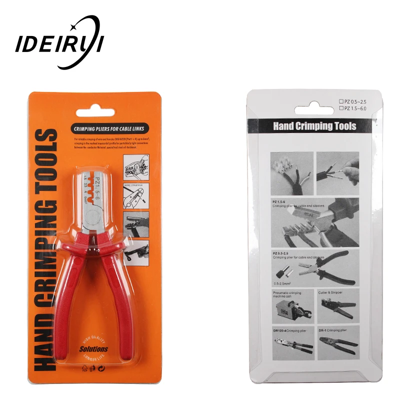 Обжимной инструмент трубчатый терминал 1 5-6 мм щипцы для обжима проводов ручной