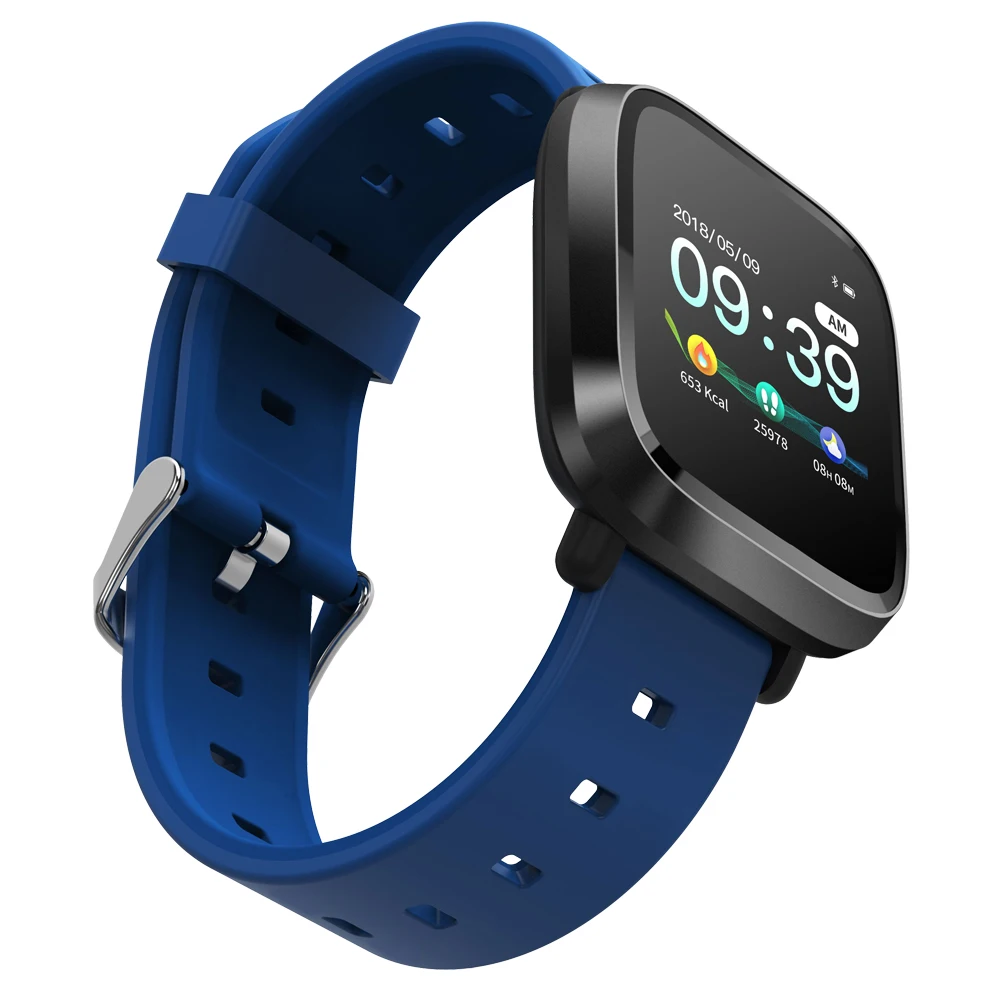 Smart Watch Men IP67 WaterProof Fitness Bracelet Activity Tracker Metal Case Heart Rate For Android IOS | Электроника