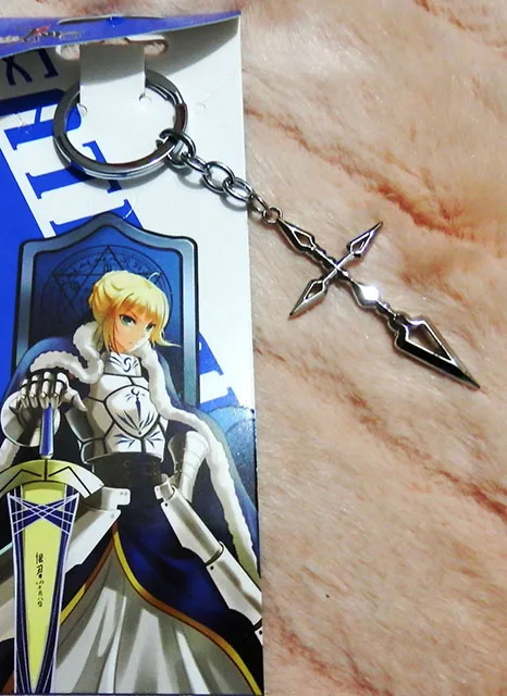 Аниме металлический брелок FATE Zero/stay Night Victory Ожерелье меч Высокое качество для
