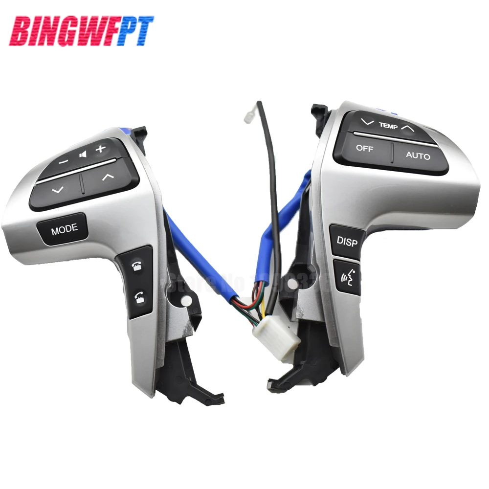 

Auto Steering Wheel Audio Control Button Switch For TOYOTA HILUX / VIGO /COROLLA /CAMRY /HIGHLANDER /INNOVA 84250-0E220