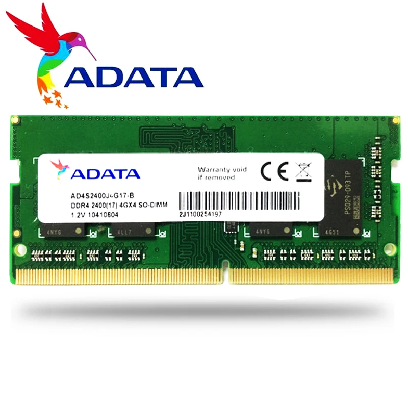 ADATA NB 4 ГБ 8 4G 8G модуль памяти для компьютера PC4 DDR4 2666 МГц ОЗУ|Оперативная память| |