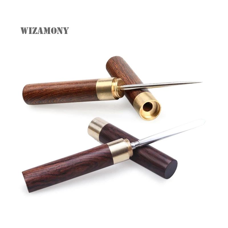 Wizamony Высокое качество 1 шт. пуэр нож для чайной церемонии набор инструментов Иглы чайный конус пуэр торт из сандалового дерева чайная нож принадлежности для заваривания чая пуэр оптом