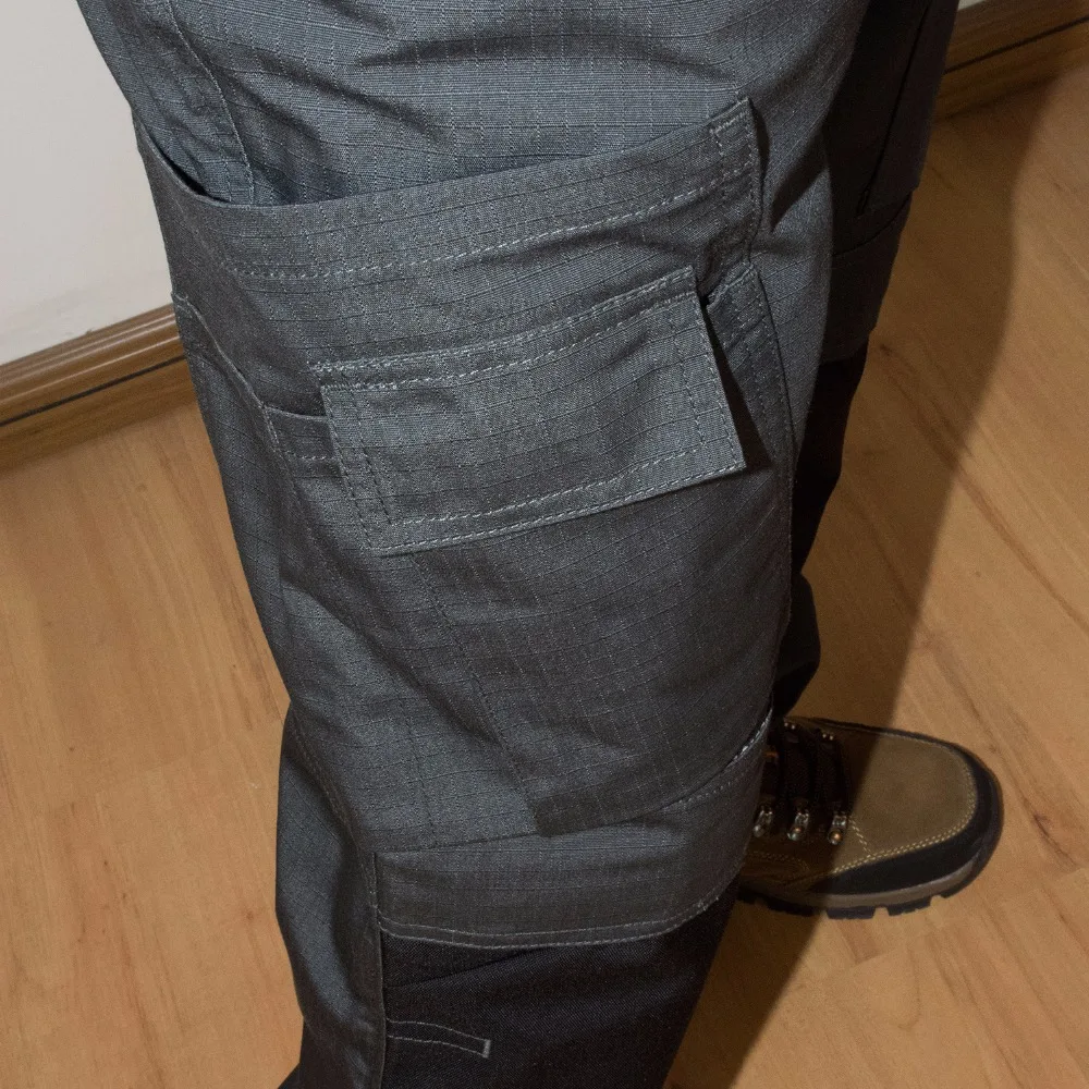 Мужские тактические брюки карго модные повседневные водонепроницаемые из ткани