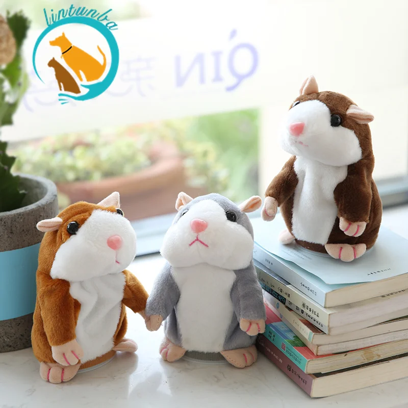Электрический говорящий хомяк 15 см|hamster plush toy|hamster dollhamster toy |