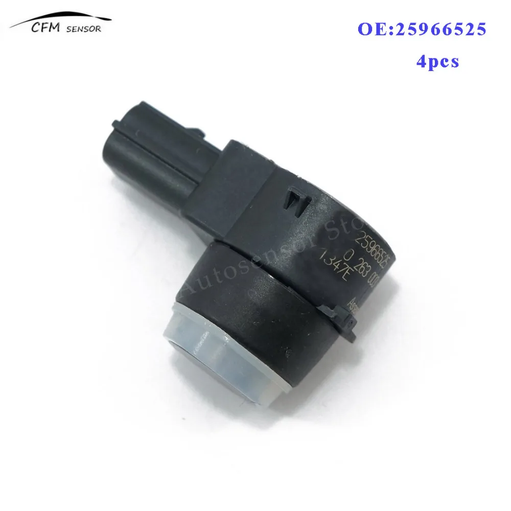 

4pcs High Quality 25966525 PDC Parking Sensor Bumper Reverse Assist Fits For GM 0263003928