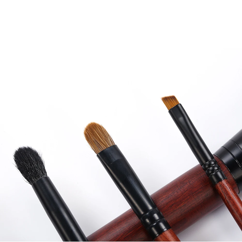 Pro Makeup Brushes Eyeshadow brush Goat Hair Crease Blending Brush cosmetic kit Eye Make Up pinceaux maquillage | Красота и здоровье