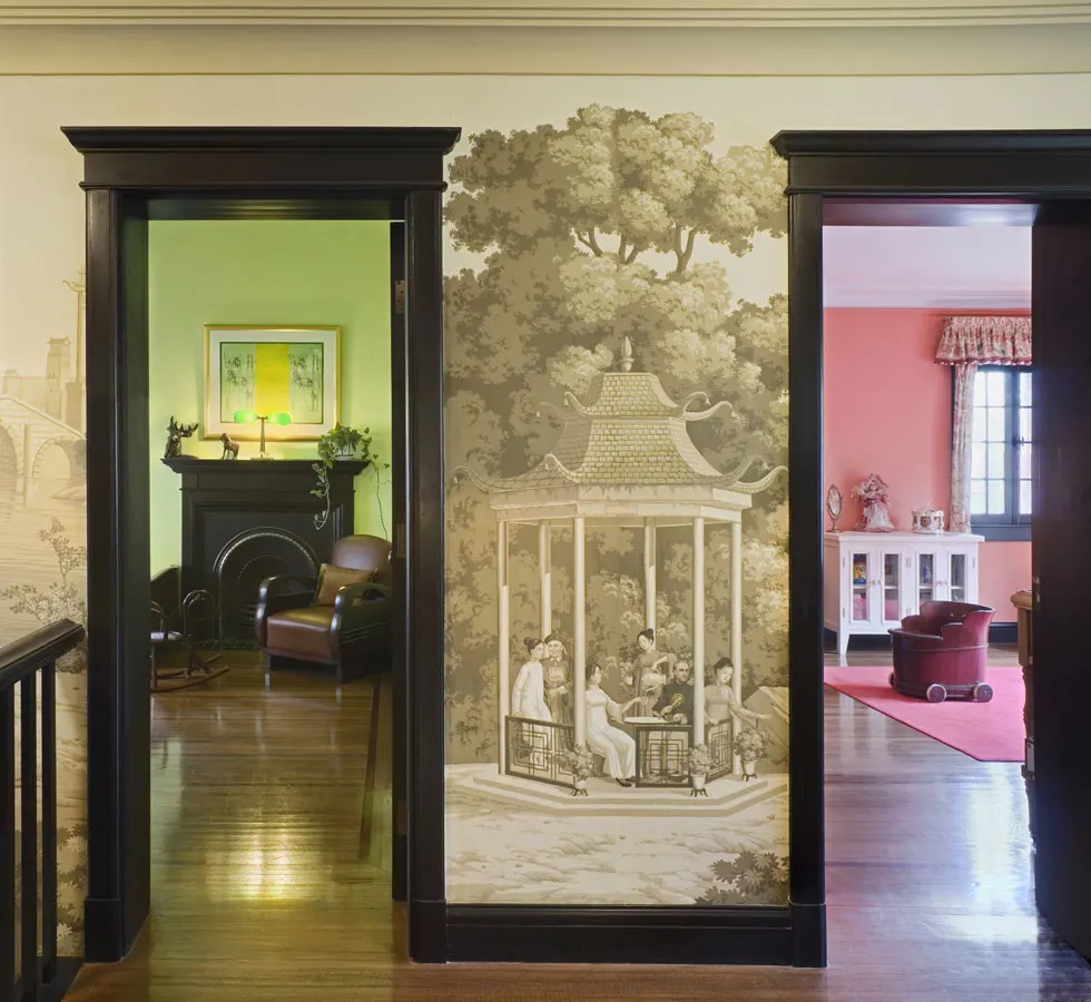 Индивидуальные элегантные западные Картины расписанные вручную обои картина