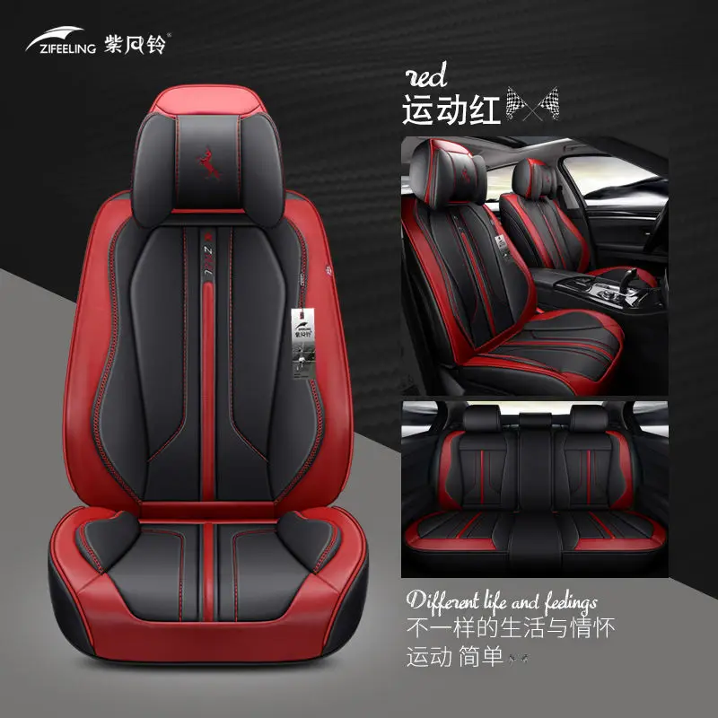 Version A Новые спортивные автомобильные подушки для сидений, Автомобильные Защитные чехлы для сидений автомобиля для Audi A3 A4 A5 A6 A7 серии Q3 Q5 Q7 SUV серии - Название цвета: Version A