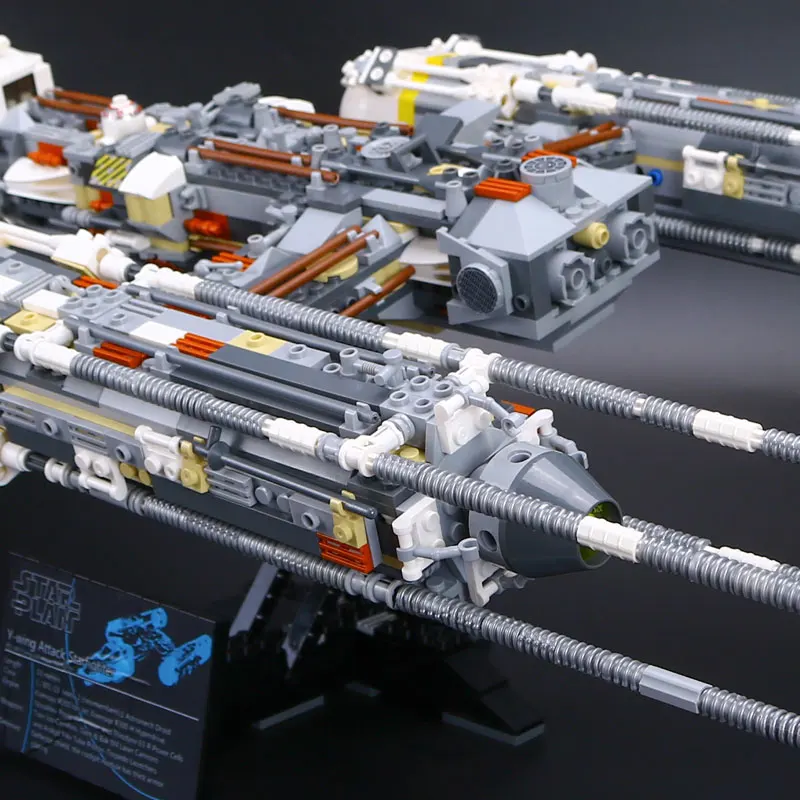 STAR 05040 WARS Y wing, Звездный истребитель, сборный блок, кирпичная игрушка, развивающий подарок, совместим с 10134, детские игрушки, подарки