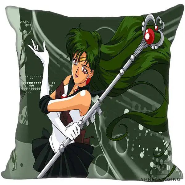 Square Pillowcases На Заказ Красивая наволочка Сейлор Мун Аниме квадратная молния наволочка(одна сторона) 180522-17-34 - Цвет: Square Pillowcases