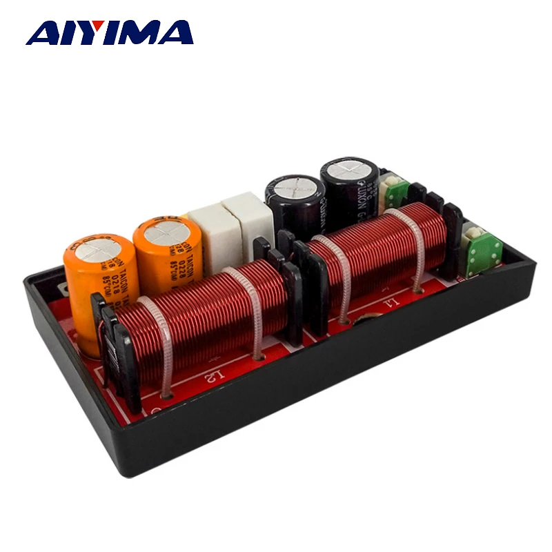 2 шт. автомобильный аудио делитель 2-полосный кроссовер фильтры частоты динамика |