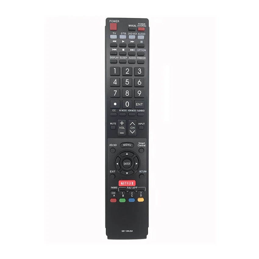 Пульт дистанционного управления GB118WJSA для SHARP AQUOS LCD LED TV GB005WJSA GA890WJSA GB004WJSA|Пульты ДУ|