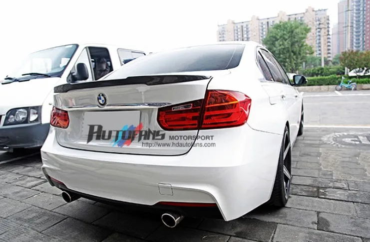 HLONGQT Carbon Fiber Spoiler For BMW 3 Series F80 M3 2013.2014.2015.2016.2017 High Quality M4 Style Car Rear Wing Auto Spoilers |