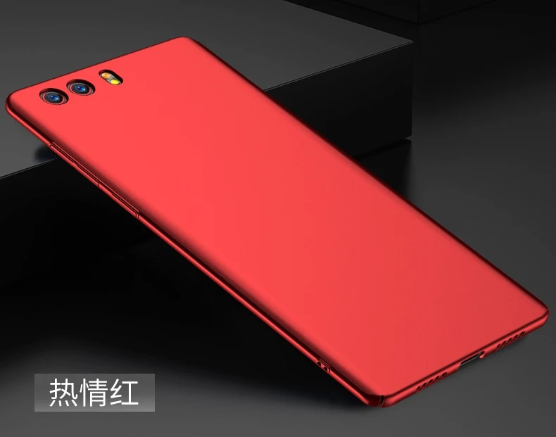 Red Dreamysow Жесткие ПК-Чехлы для zte Nubia Z18 Z17 Z11 Mini MiniS чехол для zte Nubia Z18 Z17S полная защита карамельный цвет матовый чехол - Цвет: Red