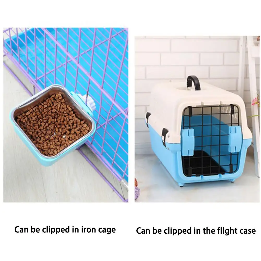 3 вида цветов квадратная миска для кормления домашних животных кормушка из