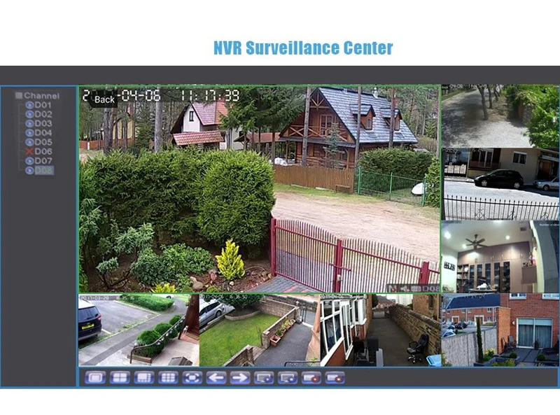 Sricam Открытый 4/9CH IP камера комплект водонепроницаемый HD 1080P видеонаблюдения CCTV ONVIF пуля Wifi камера Беспроводной NVR система безопасности