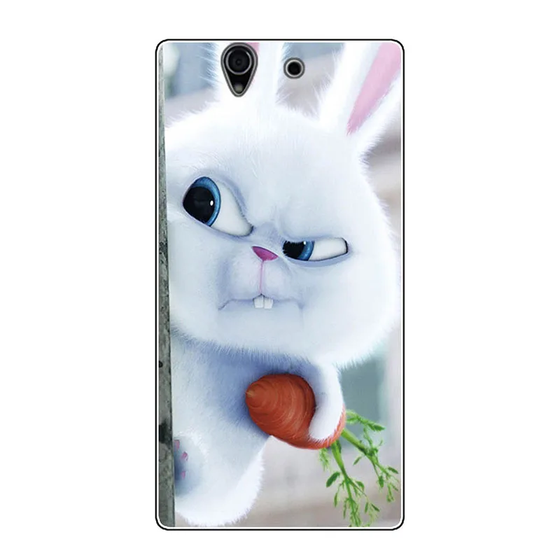 Мягкие чехлы из ТПУ для телефонов Sony Xperia Z L36h C6602 5 0 дюймов C6603 L36i Nutella фламинго сова