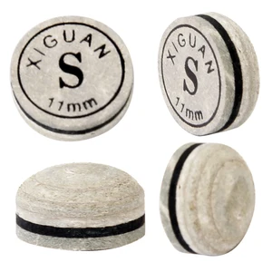 1 шт. наконечник для снукера из искусственной кожи, устойчивая к влажности коробка с клеем на Rate S, аксессуары для игры в снукер