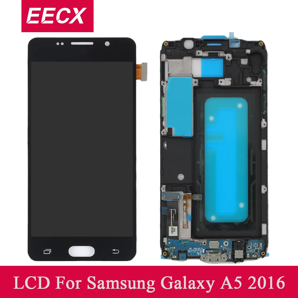 A510 LCD для Samsung Galaxy A5 2016 A510F A510M дисплей сенсорный экран дигитайзер с инструментами