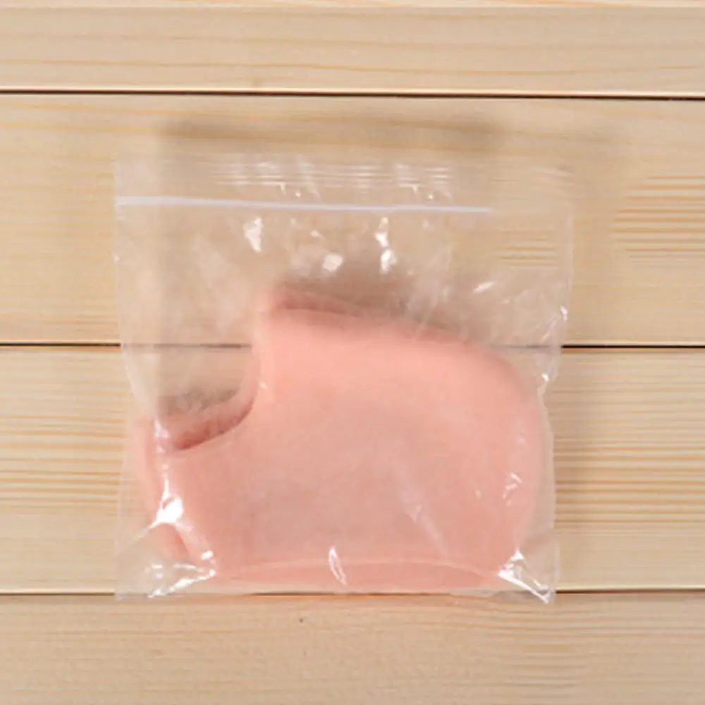 

1 Pair Silicone Foot Care Tool Gel Heel Socks Cracked Skin Care Protector Pain Relief Pedicure Health Monitors Massager