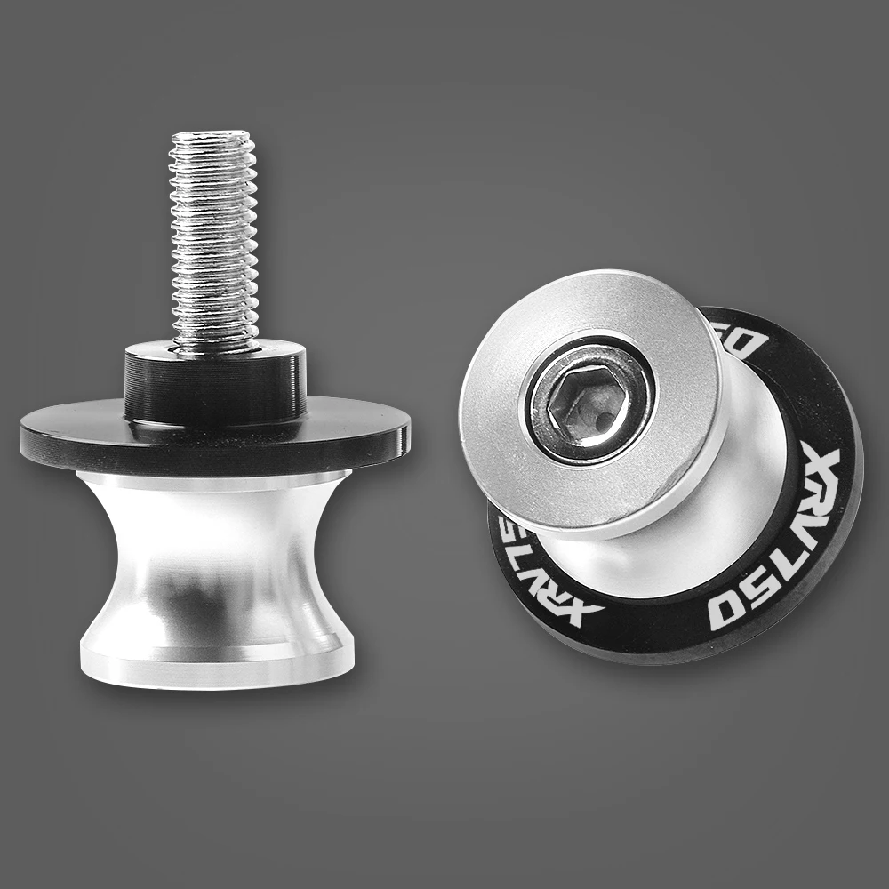 

Motorcycle Spool Stand Screws For HONDA XRV750 XRV 750 1990-2003 1999 2000 2001 2002 2003 8MM Aluminum SwingarmSliders