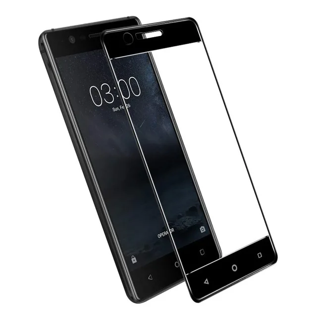 Полное покрытие закаленное стекло для Nokia 3 Защитная пленка для экрана для Nokia 3 стекло
