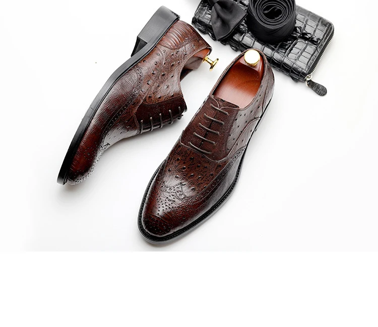 Мужские Кожаные Деловые модельные туфли обувь для свадебного банкета жениха