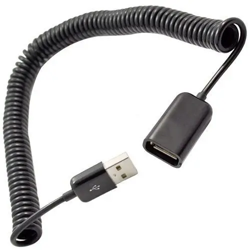 3 М телескопический USB мужчин и женщин кабель-удлинитель Весна Тип USB2.0 Мужской