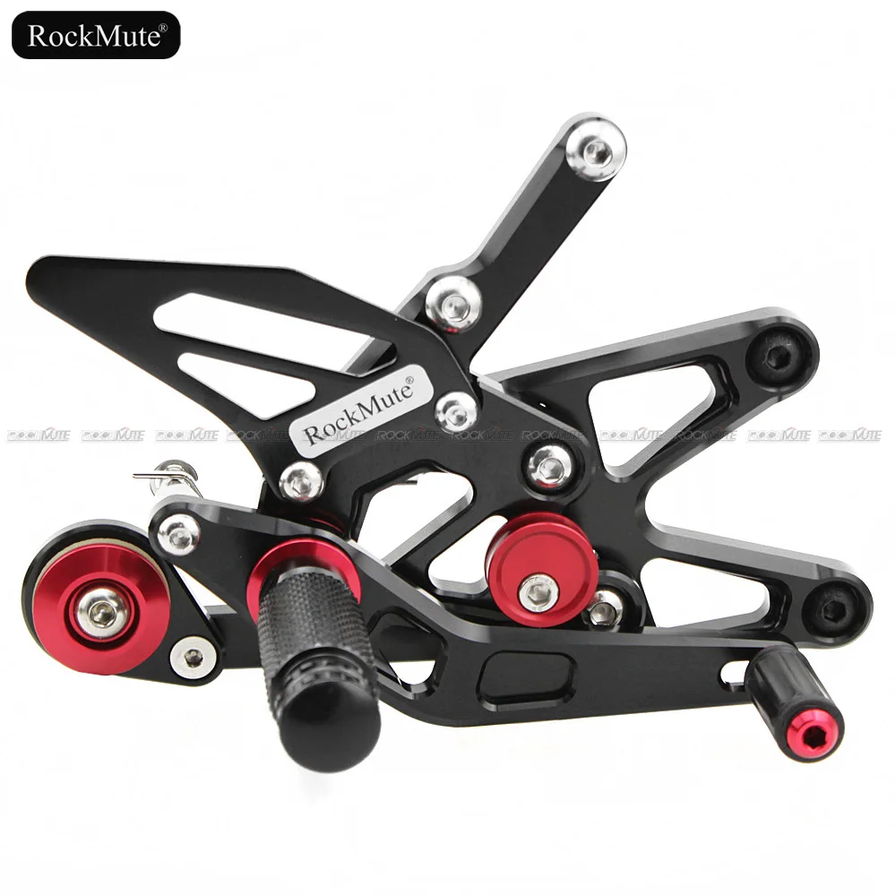 Мотоцикл Rearsets для Triumph Daytona 675/R 2013 2018 CNC регулируемая подножка рычаг переключения