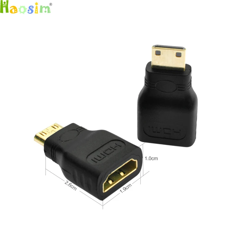 Высококачественный мини-адаптер с разъемом HDMI для HDTV 1080p |