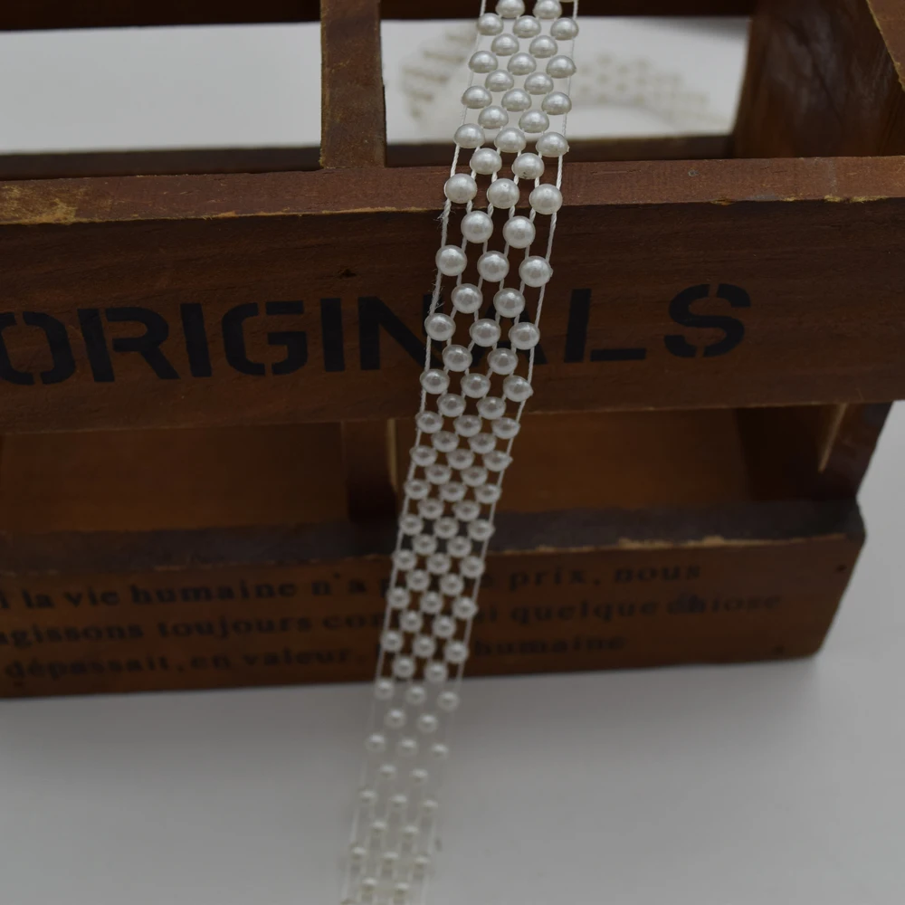 10 ярдов винтажная вышитая жемчужная лента с бисером | Дом и сад