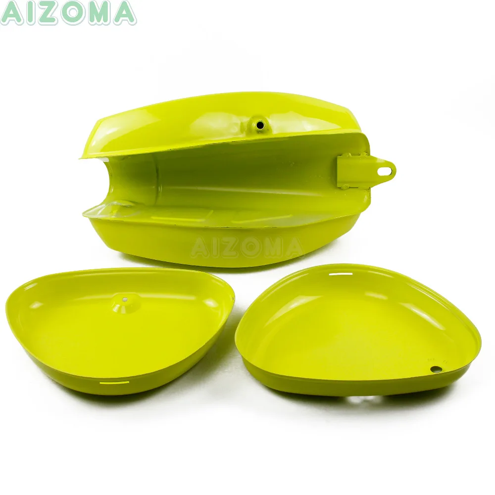 Бак бензинового топлива для мотоцикла с боковой крышкой 2 шт. Simson S50 S51 S70 (191972 190830