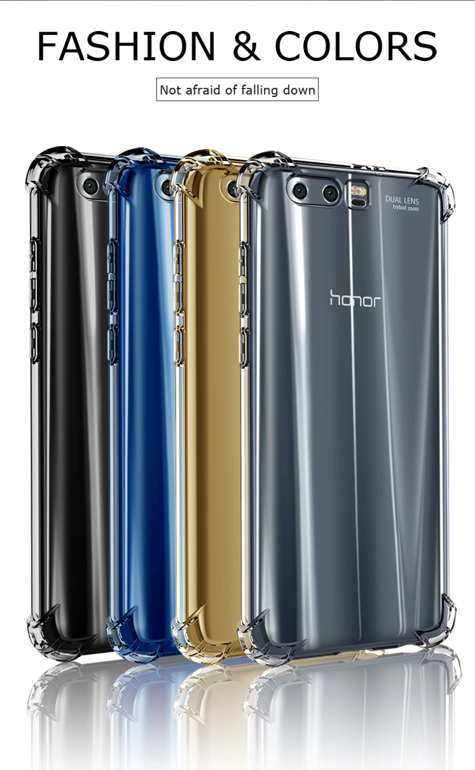 PZOZ honor 9 lite силиконовый прозрачный Футляр tpu для huawei honor 9 10 lite защитный чехол honor view 20 pro honor 9 8x max 8A