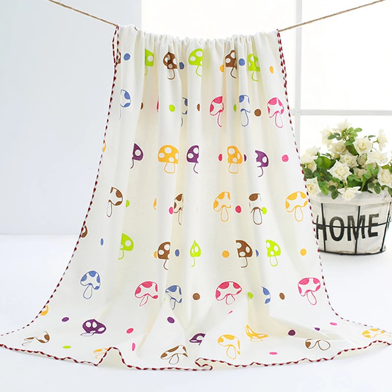 

2020 Cute Mushroom Baby Blankets 3 Patterns Fleece Infant Swaddle Envelope Stroller Wrap For Newborns Baby Bedding Blanket