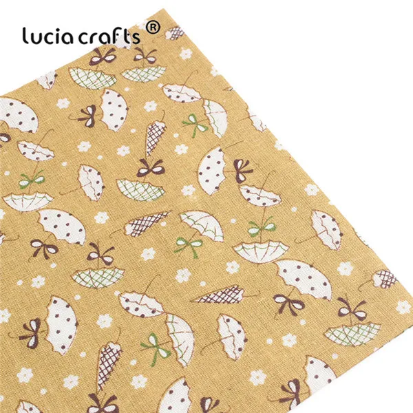 Type 2 Lucia crafts 1 шт. 50x50 см хлопчатобумажная ткань DIY Швейные, ткани для пэчворка для собственноручных изделий текстильная ткань Материал H0909 - Цвет: Type 2
