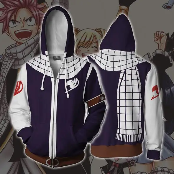 

Cosplay Hoodies 3D printed zip-up hoodies for men and women sport Sweatshirts