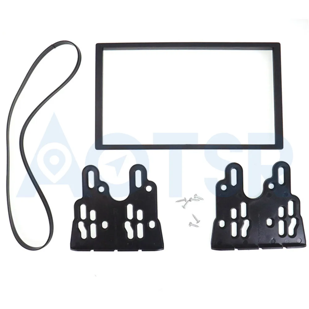 2 din Radio Fascia for HONDA Fit Jazz City 2002-2008 Audio Panel Mount Installation Dash Kit Frame Adapter Stereo DVD | Автомобили и