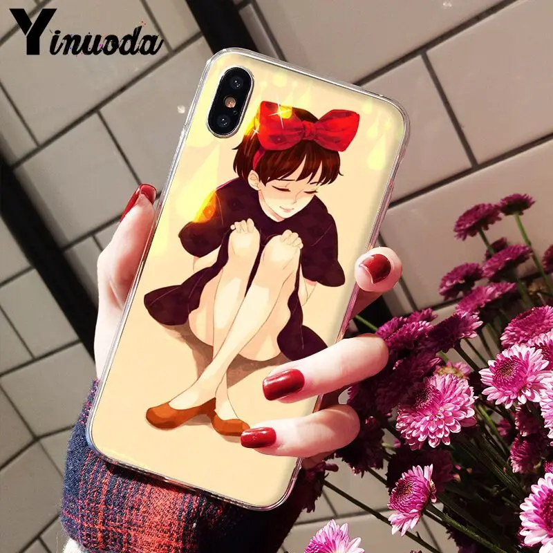 11pro MAX Hayao Miyazaki anime witch's home доставка узор мягкий чехол для телефона iPhone 8 7 6 6S Plus X XS