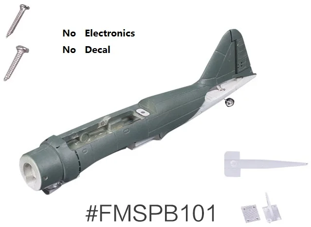 Деталь фюзеляжа для модели FMS 800 мм RC Warbird Zero FMS036|part hat|part time car salespart |