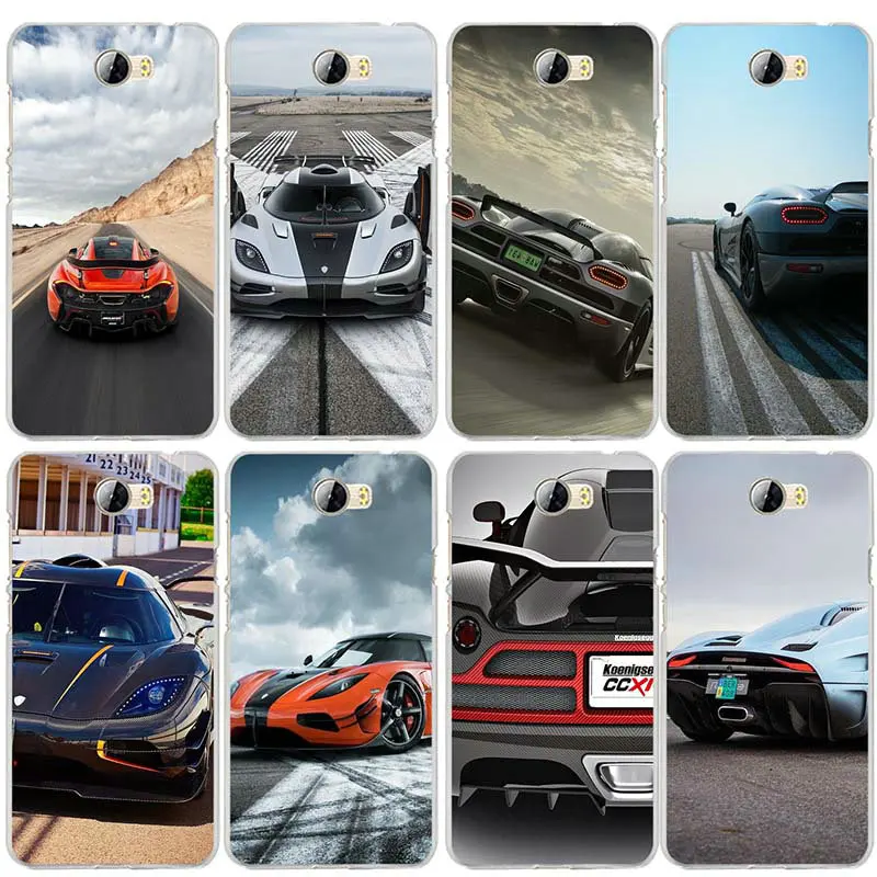 Супер автомобиль Koenigsegg Agera RS Мягкий ТПУ чехол для телефона Huawei P8 P9 P10 P20 P30 Mate 10 Lite Pro