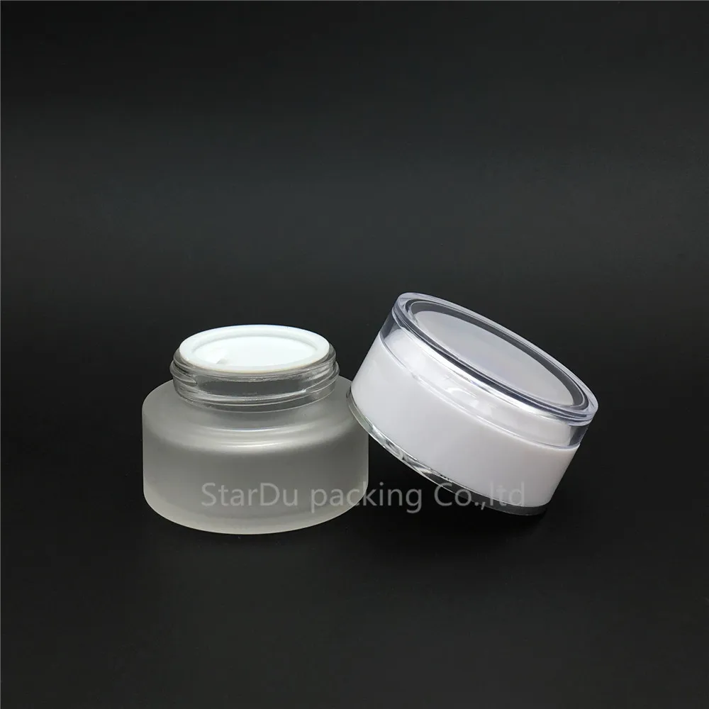 3 шт. стеклянная баночка для крема 30 г 50 г|glass cream jars|cream jarcream bottle |