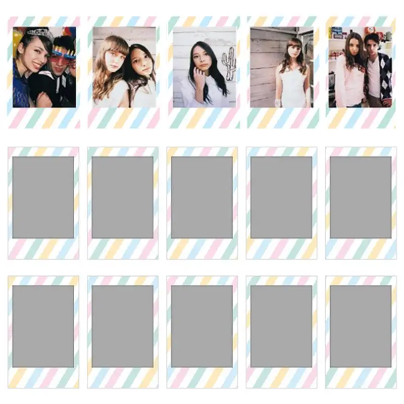 Fujifilm Instax Mini Film 9 фотобумага 10/20/30 листов черная Конфета поп блестящая Звезда