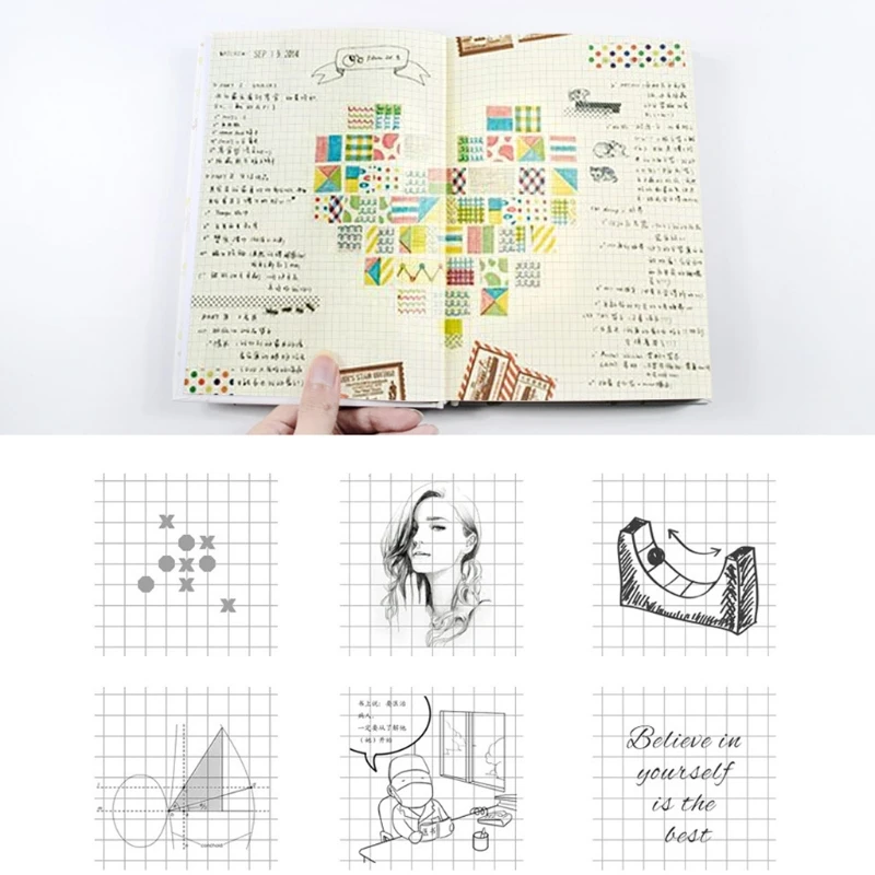 Креативный блокнот из крафт-бумаги альбом для детского рисования подарок