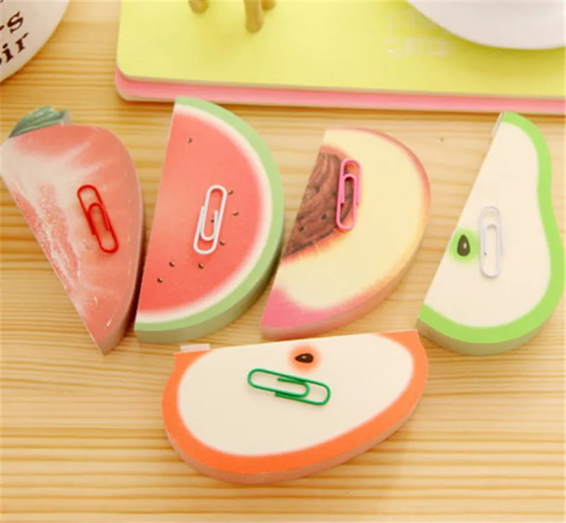 Креативные милые Kawaii Apple Фрукты блокноты для записей канцелярские