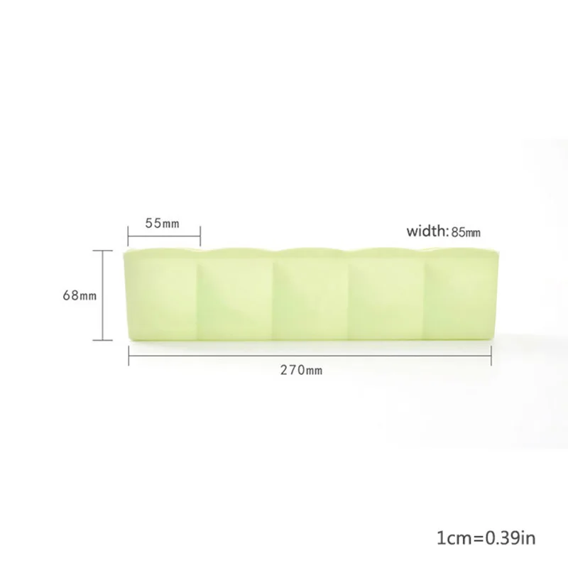 5 ящик с сеткой сортировочная Коробка органайзер для нижнего белья галстуков