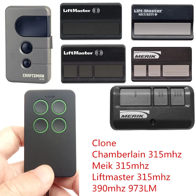 Бесплатная доставка liftmaster/merik Пульт совместим 315 мГц управления | Электроника