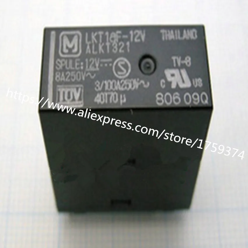 

Реле 4 фута, 100 шт./лот LKT1aF-12V 8A