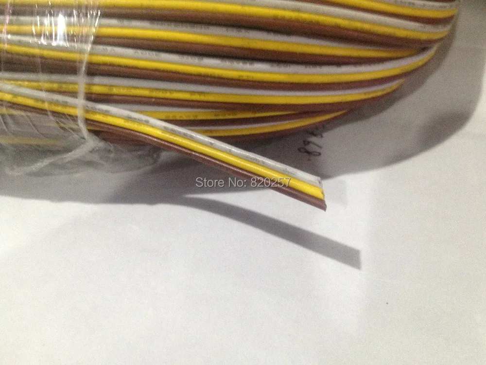 10-метровый 3-проводной 22AWG 3-контактный Удлинительный кабель Шнур для CCT